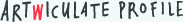 Artwiculate profile